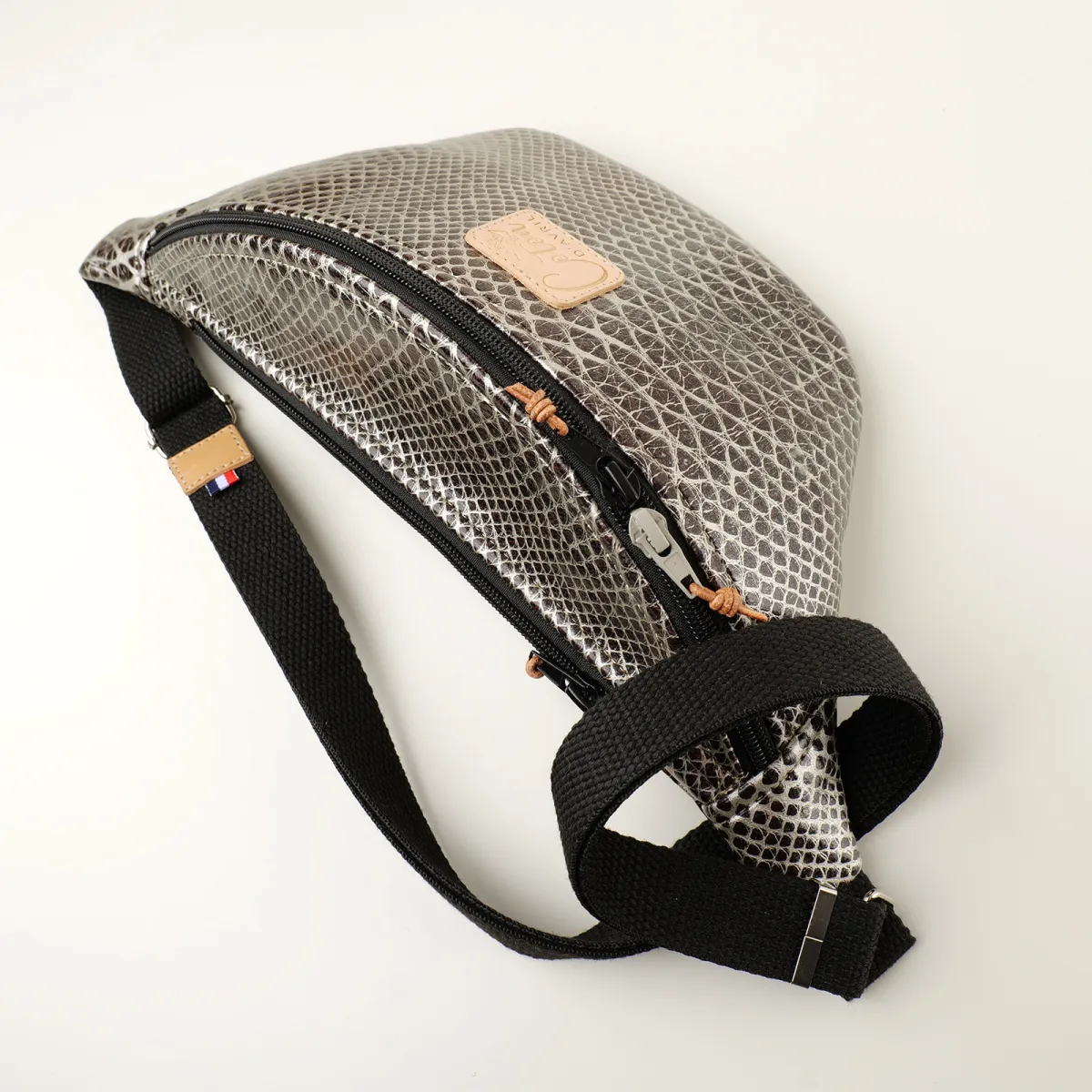 Sac banane Coton d'Avril Melisse Aspic noir