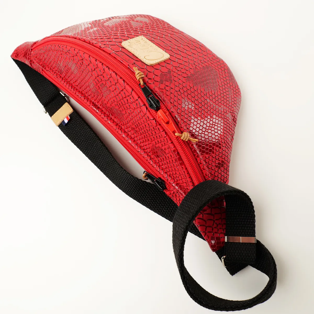 Sac banane Coton d'Avril Melisse Aspic rubis