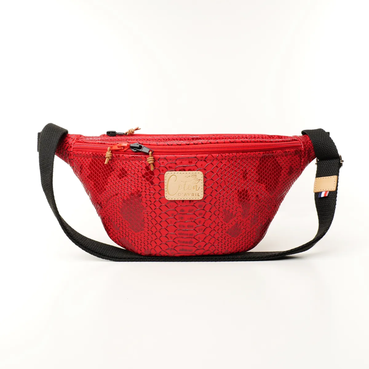 Sac banane Coton d'Avril Melisse Aspic rubis