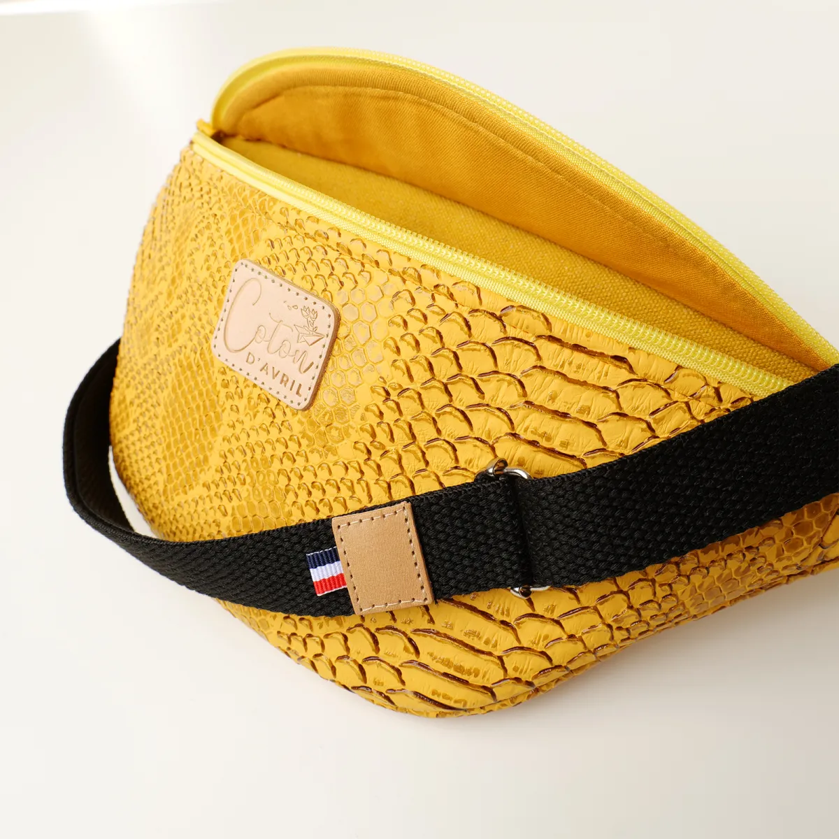 Sac banane Coton d'Avril Melisse Aspic soleil