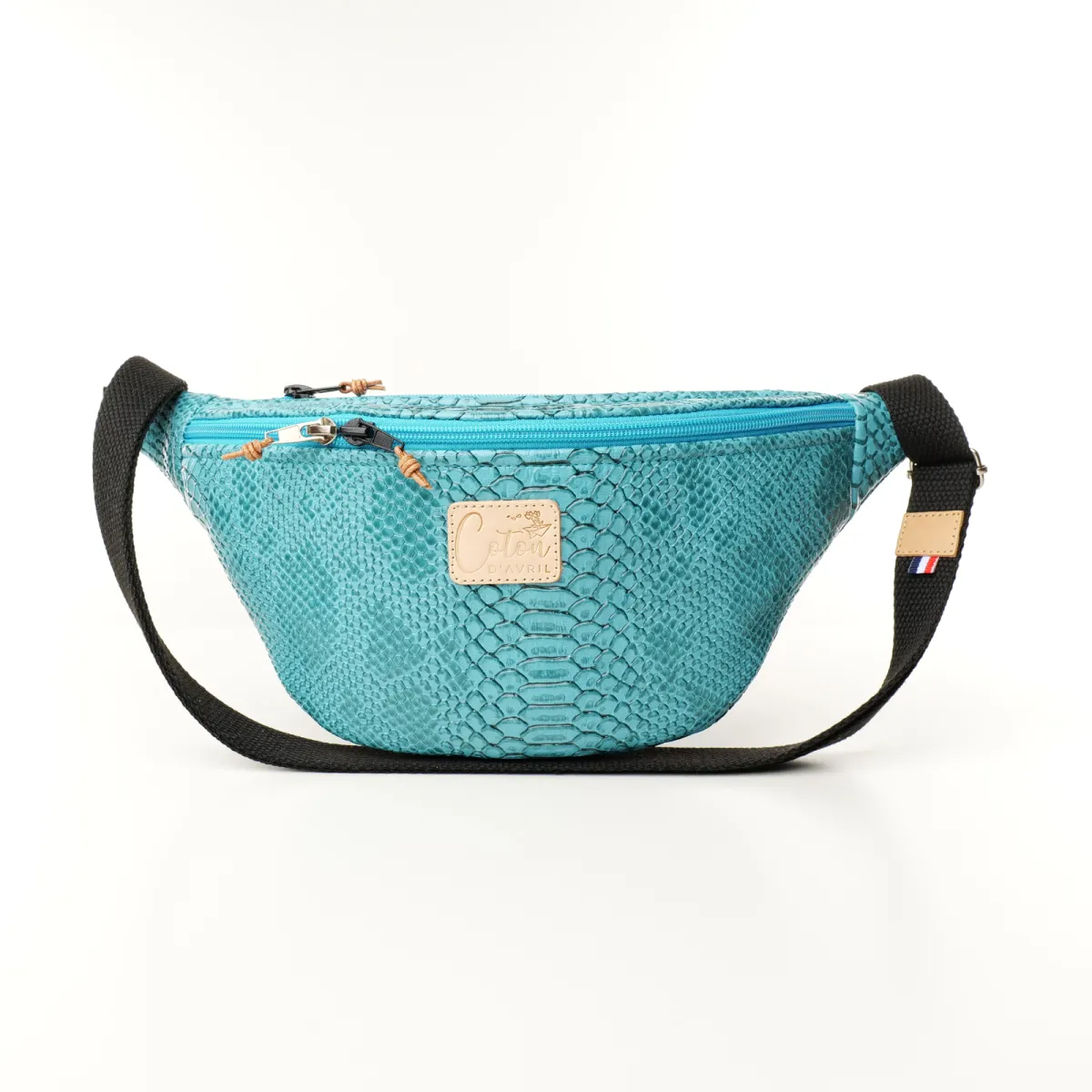 Sac banane Coton d'Avril Melisse Aspic turquoise