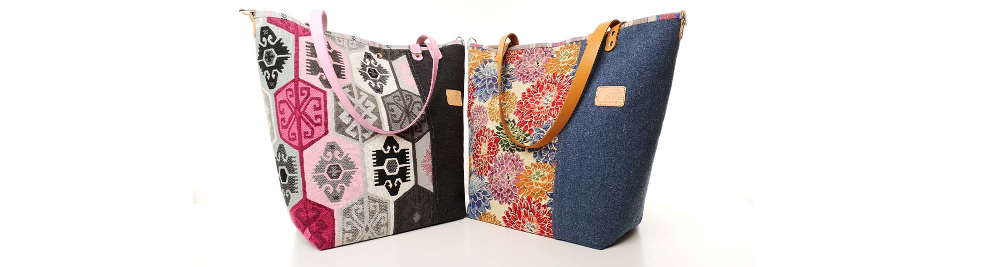 Sac cabas Coton d'Avril TOPAZE