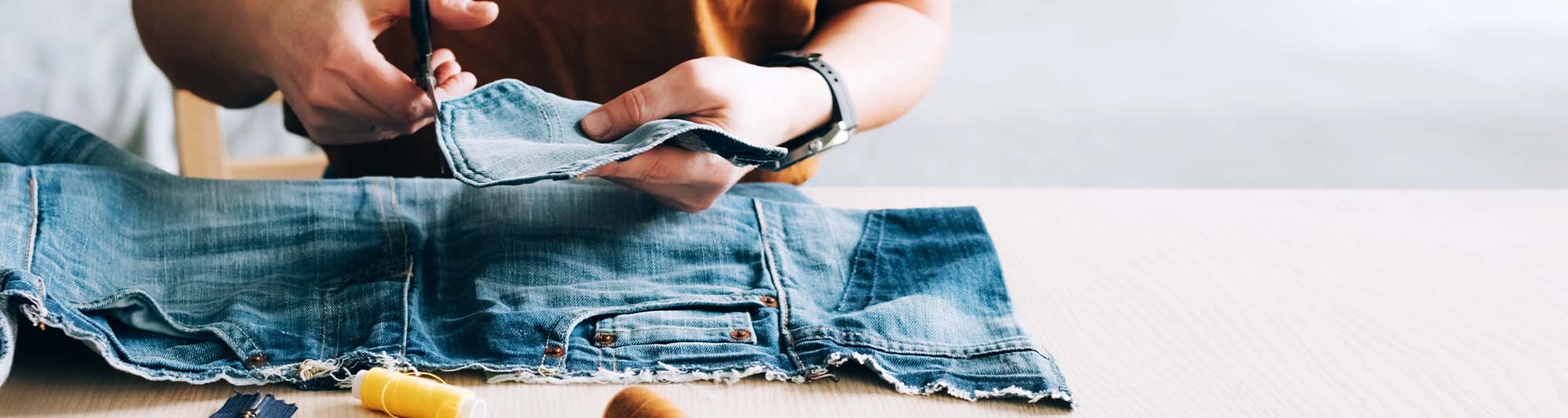 recyclage jean