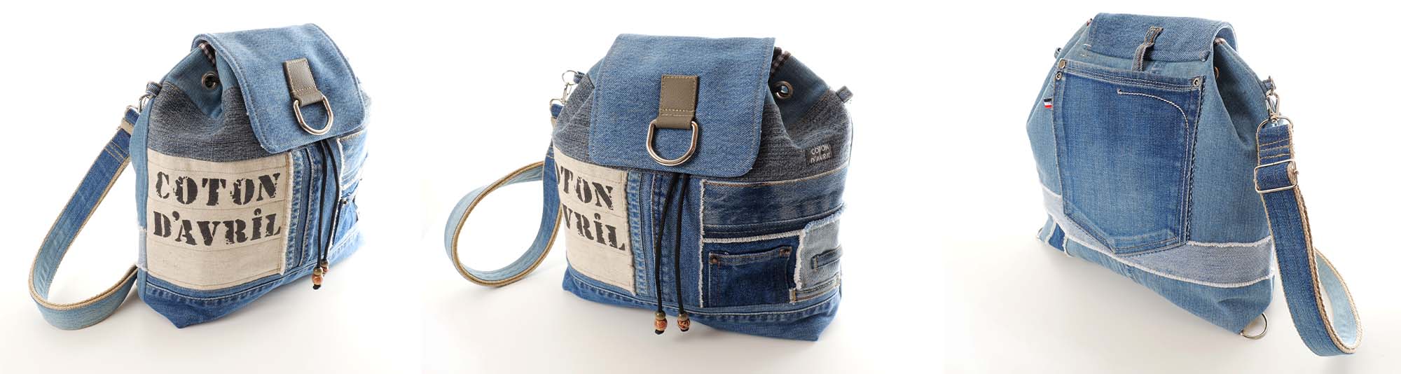 Sac seau Coton d'Avril Jean edition