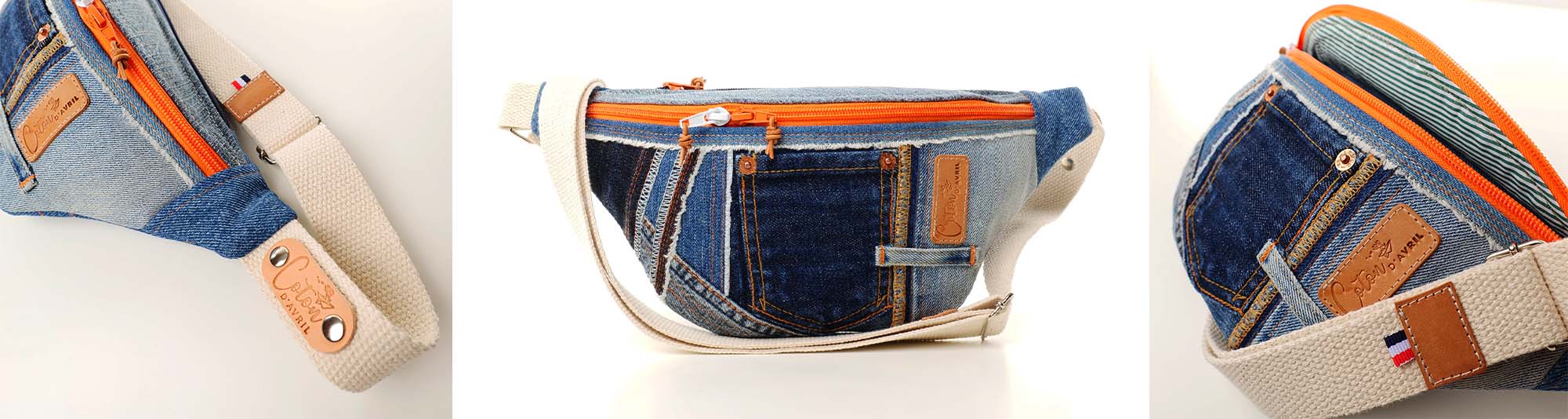 Sac banane Coton d'Avril JEAN Edition